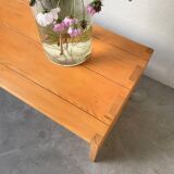 Maison Regain pine coffee table
