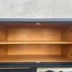 XL design black stained oak brutalist sideboard – De Coene