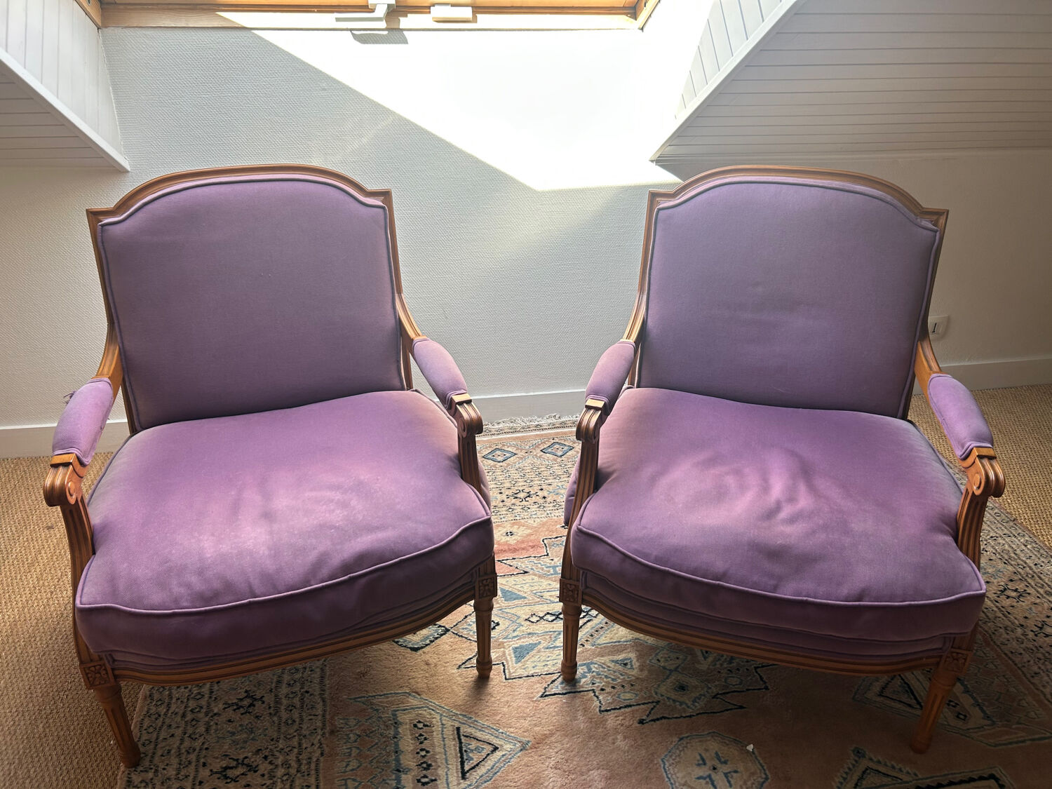 Pair of armchairs