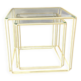 2 Tables Vintage Max Sauze Isocèle France Désign 1970 Iconique