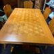 Dining table and its 6 chairs