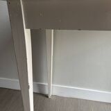 Old patinated wooden table