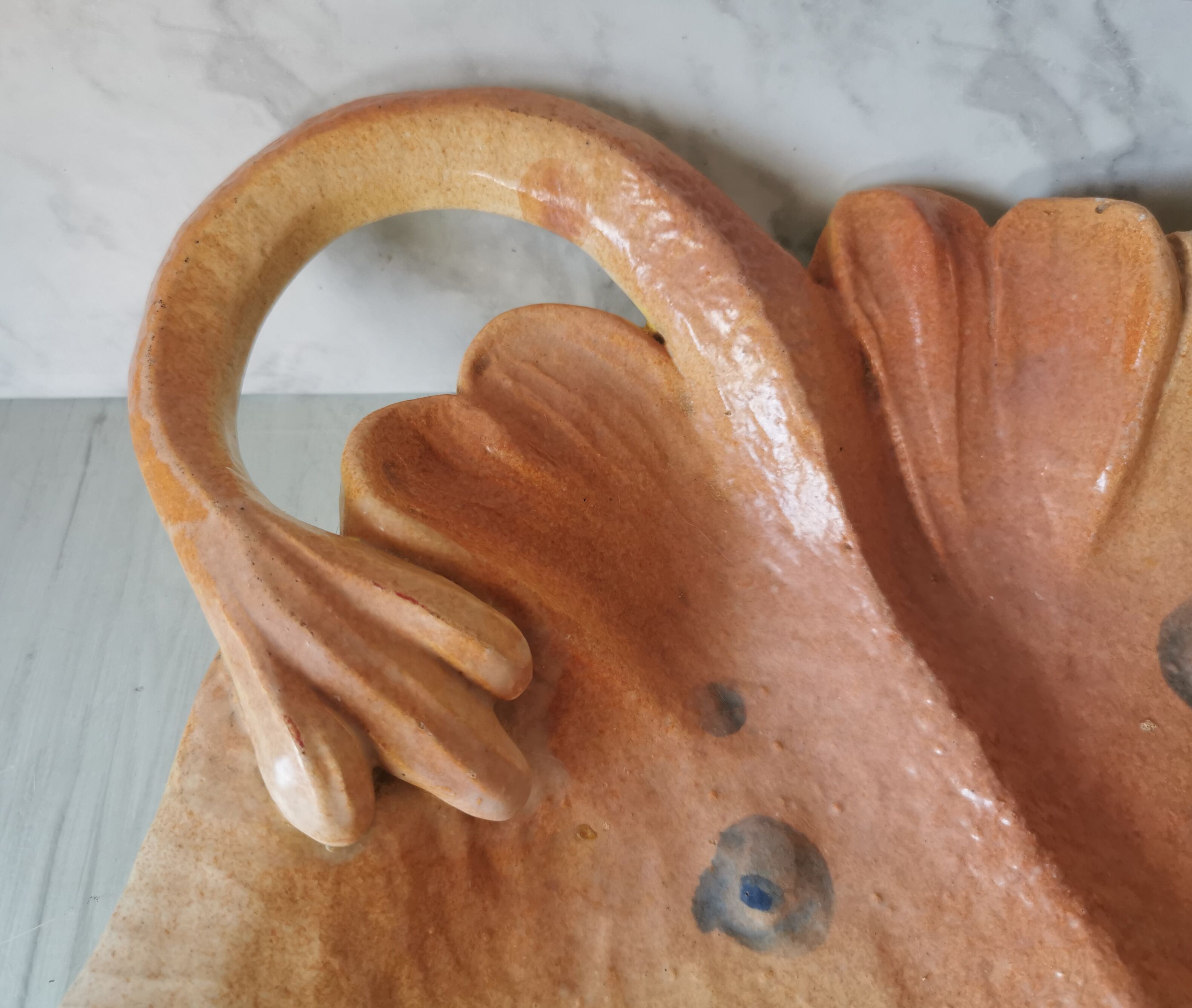 Zoomorphic dish ray