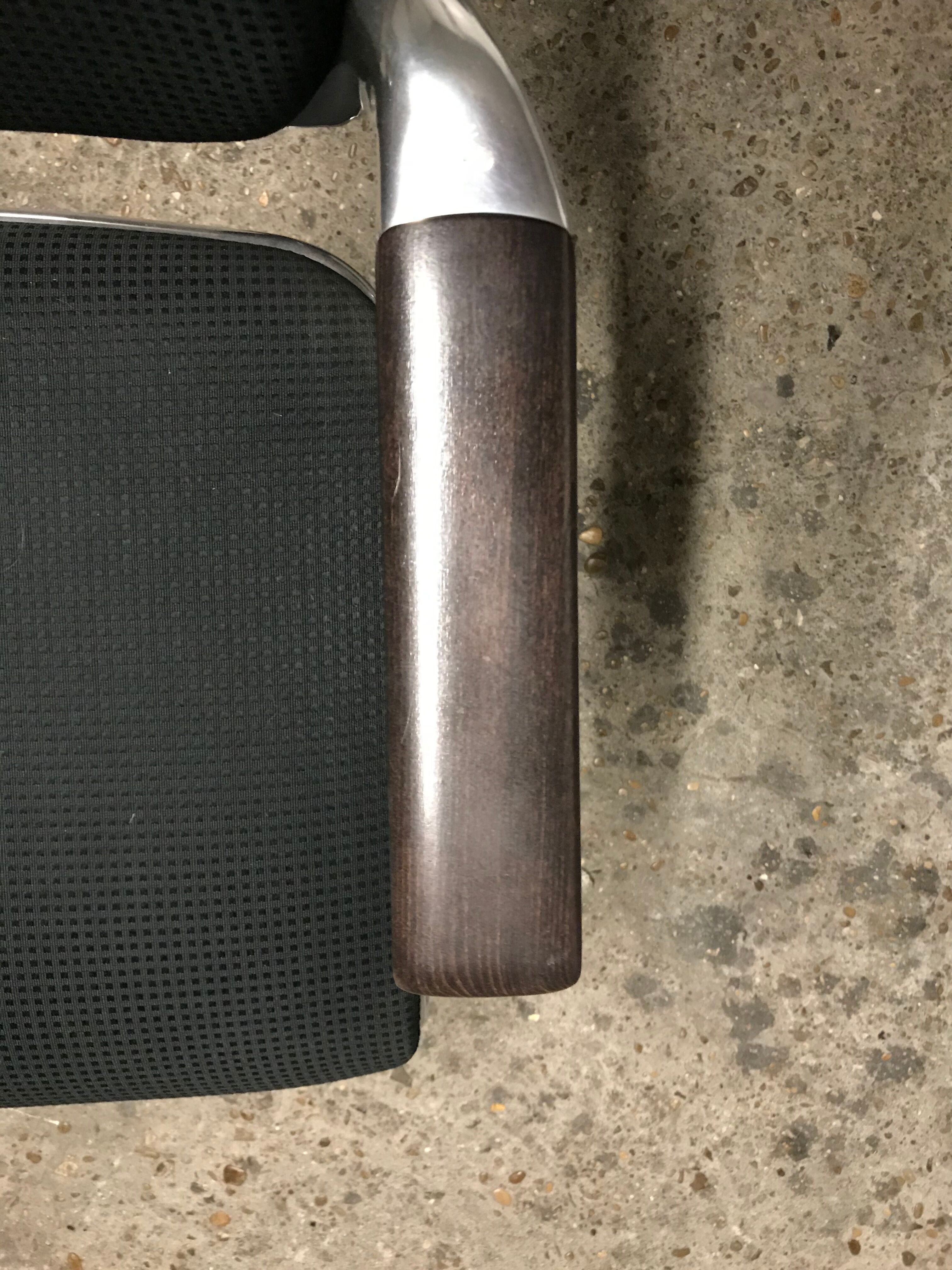 Suite of 5 office chairs 1970