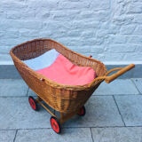 Vintage wicker pram