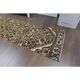 1970s Vintage Turkish Oushak Handmade Wool Runner 58x282