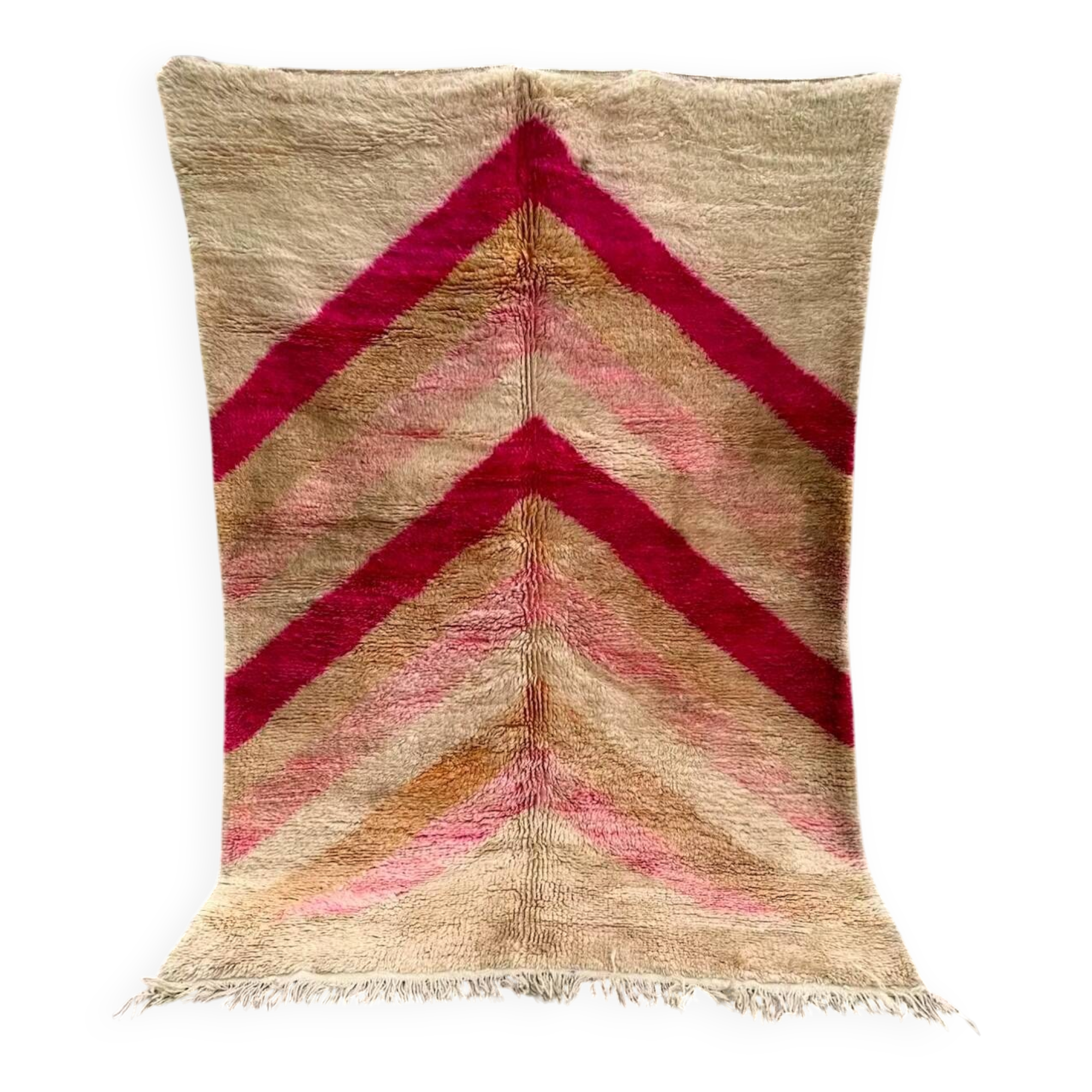 Handmade Berber Boujaad rug size 150 x 250 cm