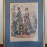 Old lithograph Anïs Toudouze