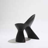 Anetos armchair in black wood