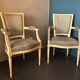 Duo de fauteuils anciens