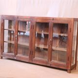 Old sideboard, burmese teak showcase