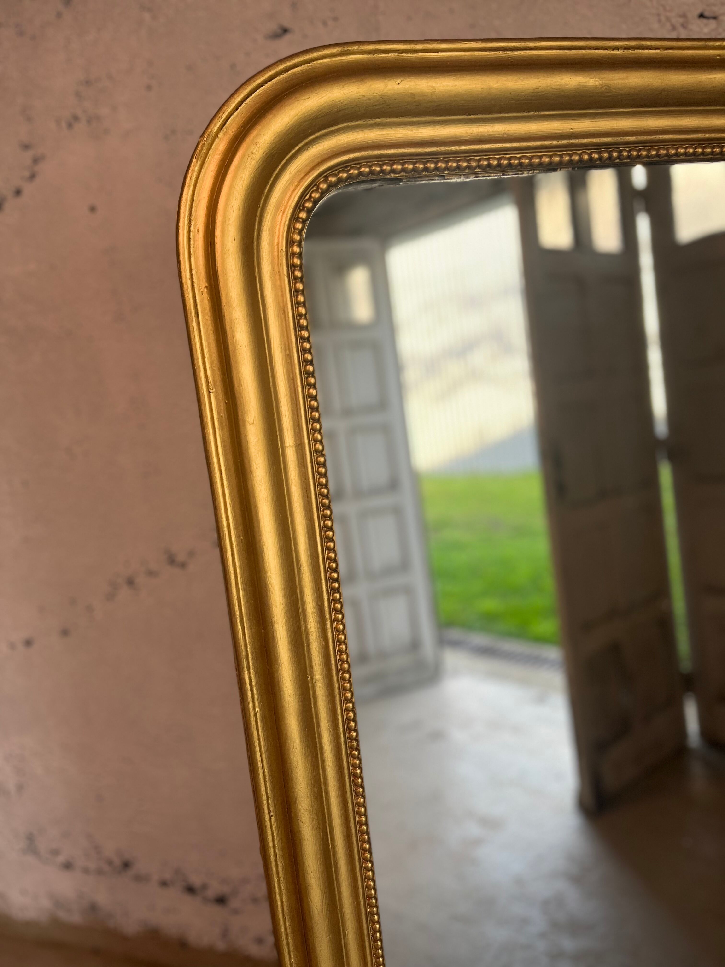 Large old mirror louis Philippe 148x98