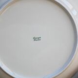 Large hand-painted Art Deco bowl from Limoges