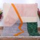 Handmade pure natural wool rug size