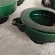 Vallauris green tea set – 1960s