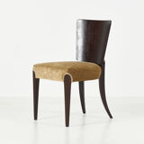 Set of 4 model h-214 j. halabala dining chairs, 30
