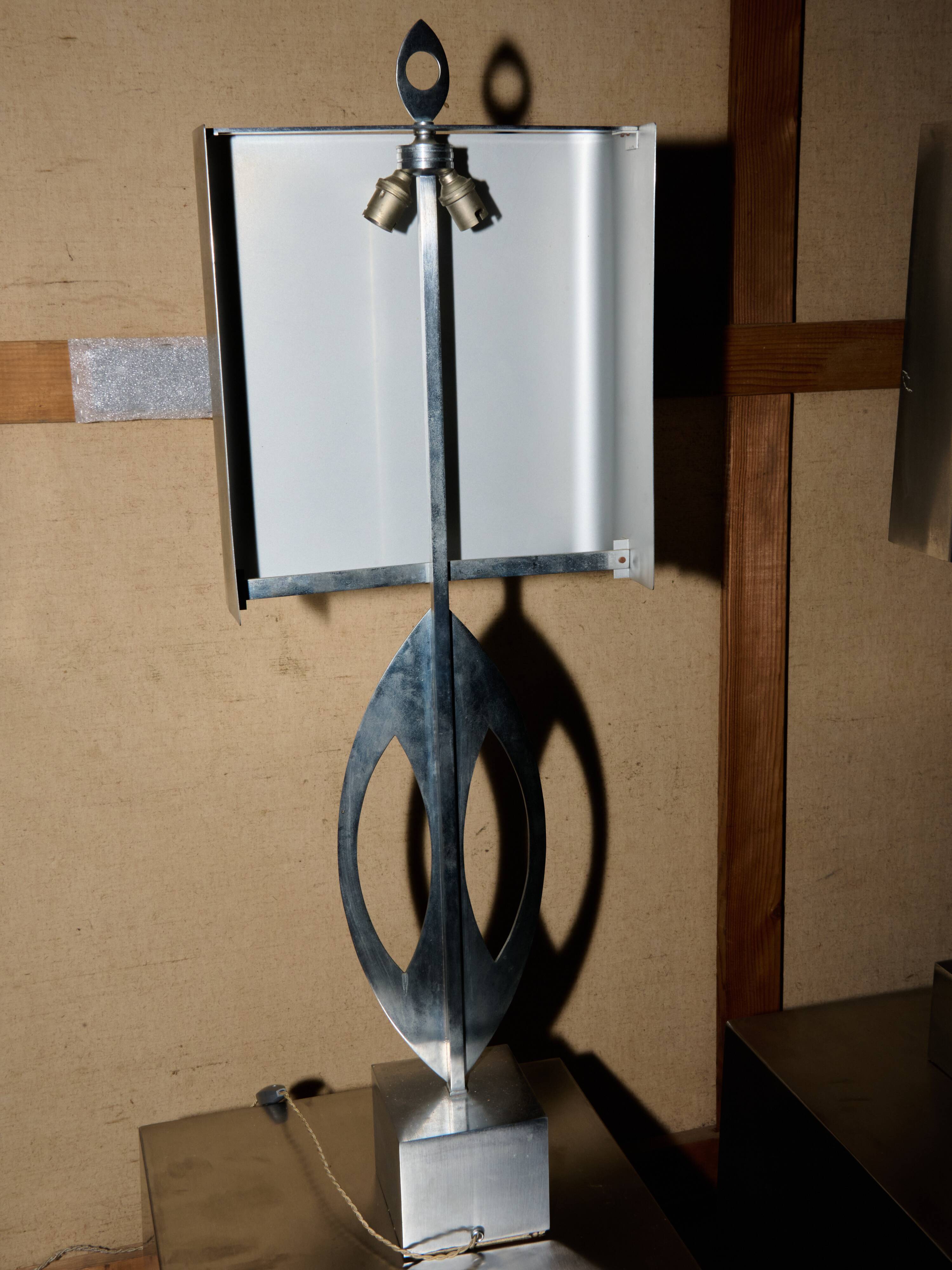 Pair of "almond" lamps by maison charles