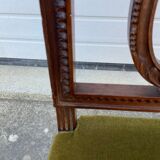 Pair of lyre chairs