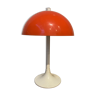 Vintage orange mushroom lamp