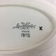 Ramekin x 2 Oval dish Old Model Iris Fleurs French manufacture signed Sarreguemines