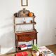 Carved 1900s wall or table shelf