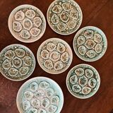 Plates and shellfish dish