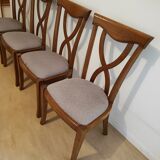 Solid oak chairs set of 4