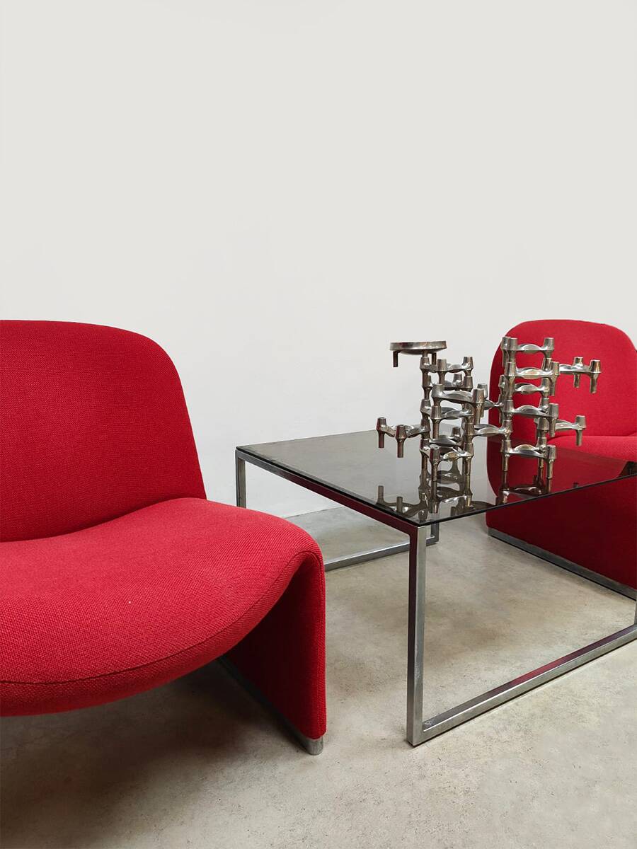Vintage design lounge set Alky chairs
