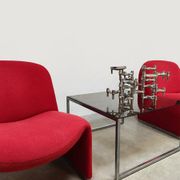 Vintage design lounge set Alky chairs