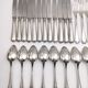 Deetjen 109 Piece Silverware Set Silver Metal Cutlery Set for 12 People