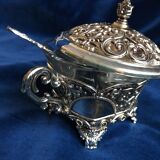 Silver metal sugar box