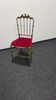 Vintage brass Chiavari chair