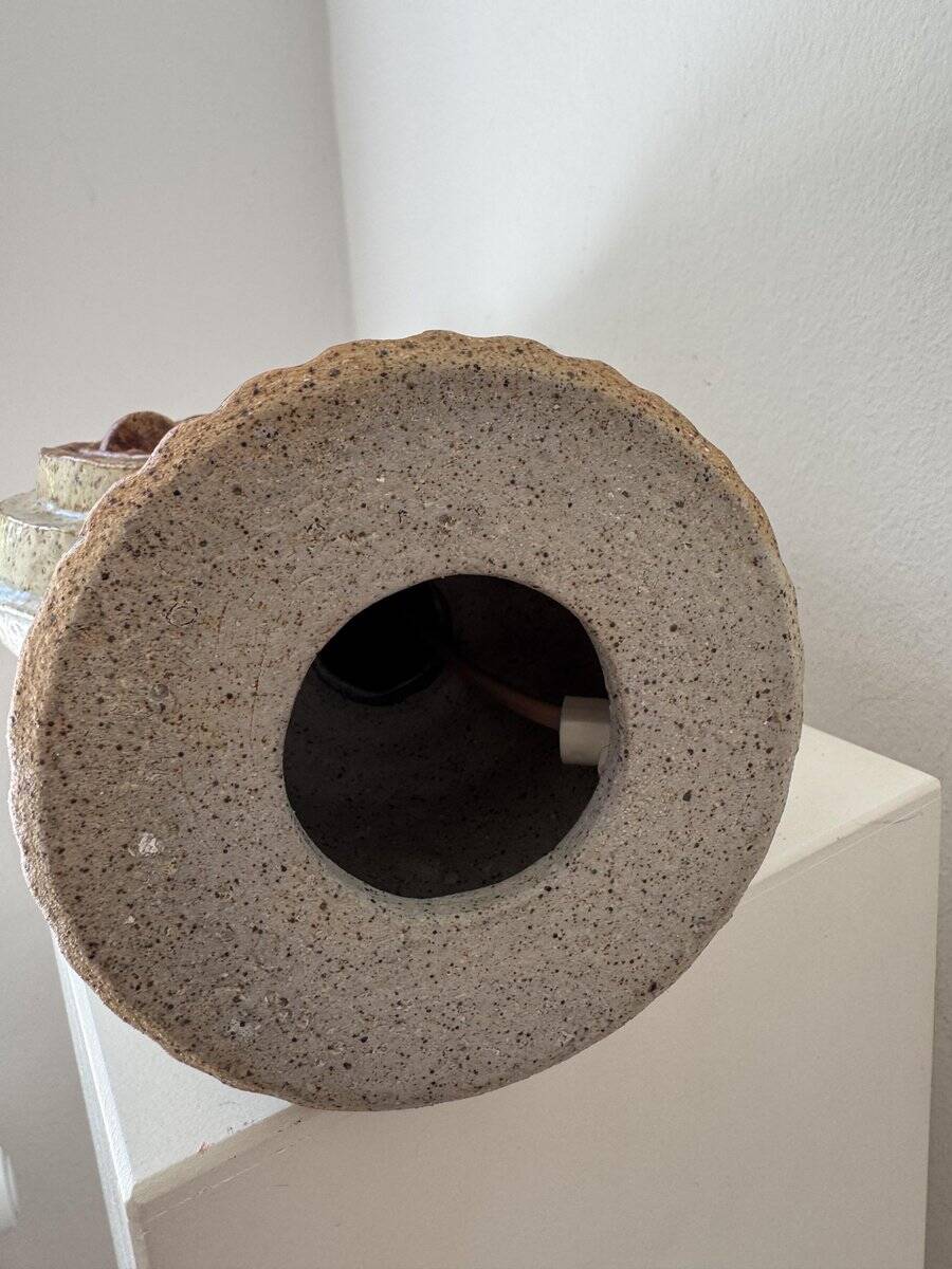 Table lamp by Bernard Rooke "The Wheel"