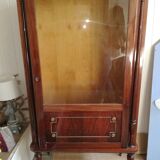 Showcase Louis XVI style mahogany