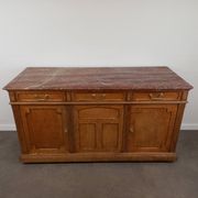Marble top store bank