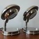 Pair of Very Rare Bauhaus Chrome Table Lamps, Art Deco, Franta Anyz, 1930s
