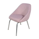 Fauteuil chrome et tissu , années 1960
