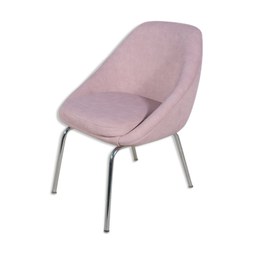 Armchair chrome and fabric , 1960s