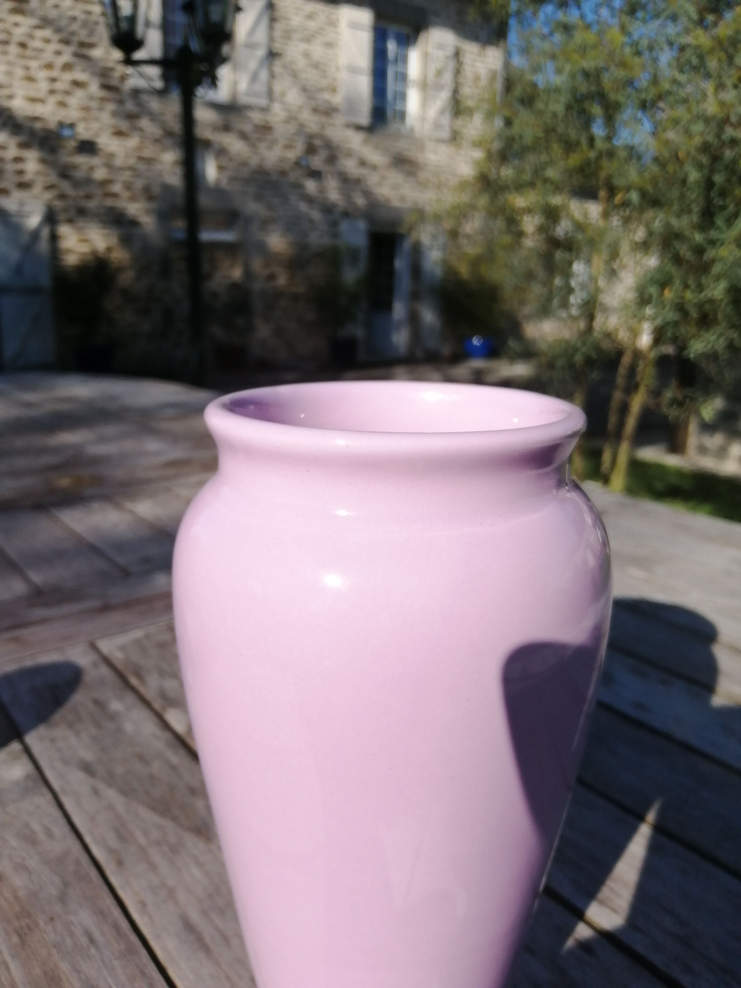 Lilac vase