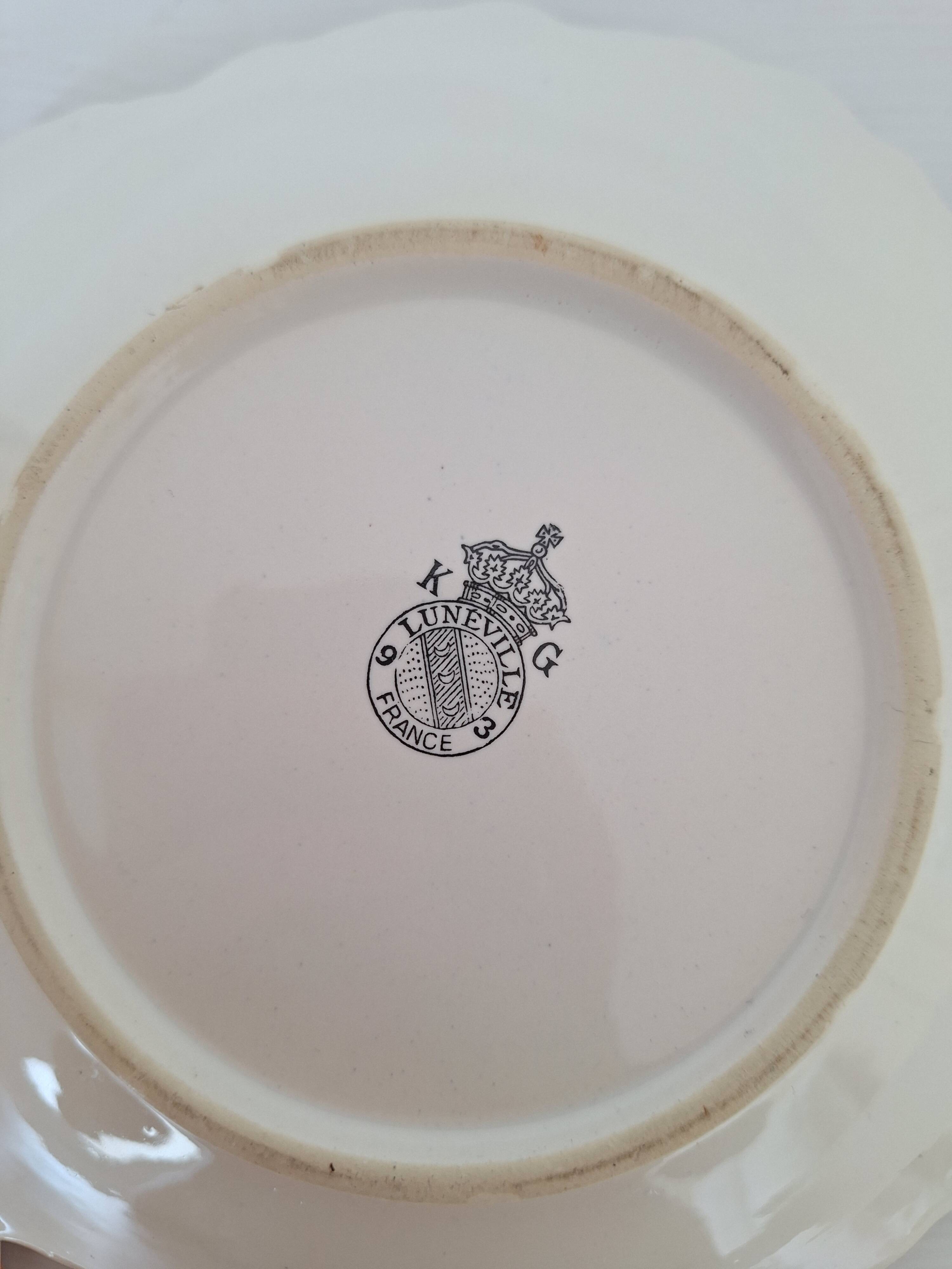 Flower bowl Luneville