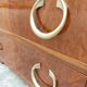 Art Deco period chest of drawers in walnut 1930