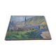 Tableau huile Sur toile (intitulé matin de septembre à Saint mamet de luchon)