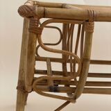 Rattan coffee table