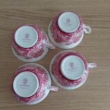 4 tasses à café et 4 sous-tasses Rusticana Villeroy et Boch