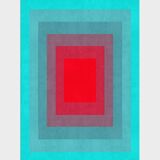 2 Contemporary Geometric Art Prints