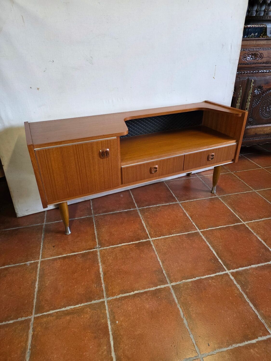 1960s teak Scandinavian enfilade