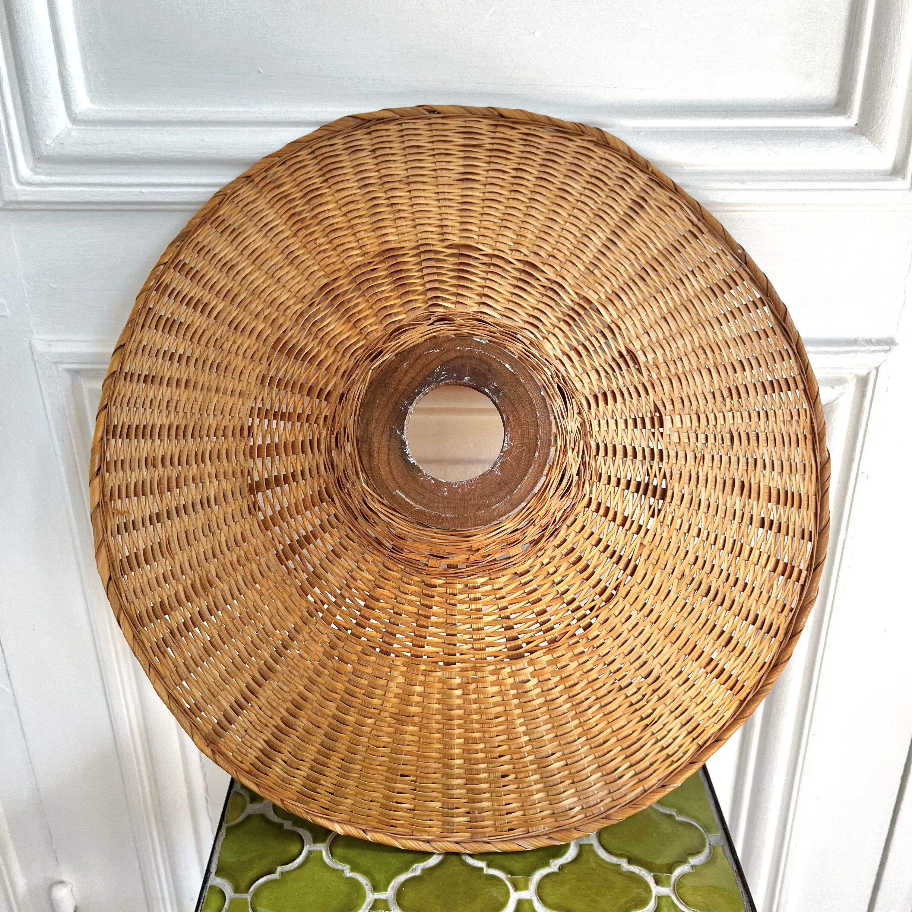 Suspension in woven wicker 70s