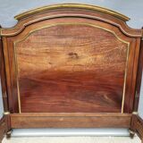 Napoleon bed in mahogany and gilded brass, Empire style