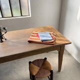 Oak farm table 220 cm
