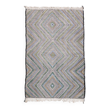 Moroccan Berber kilim Zanafi colorful new 100% wool 3.24x1.97m